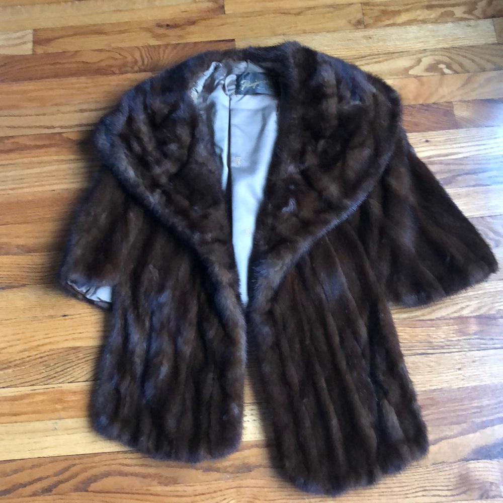 Mink cape vintage and gorgeous